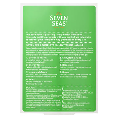 Seven Seas Complete Multivitamins Adult 28S - Intamarque - Wholesale 5012335872608