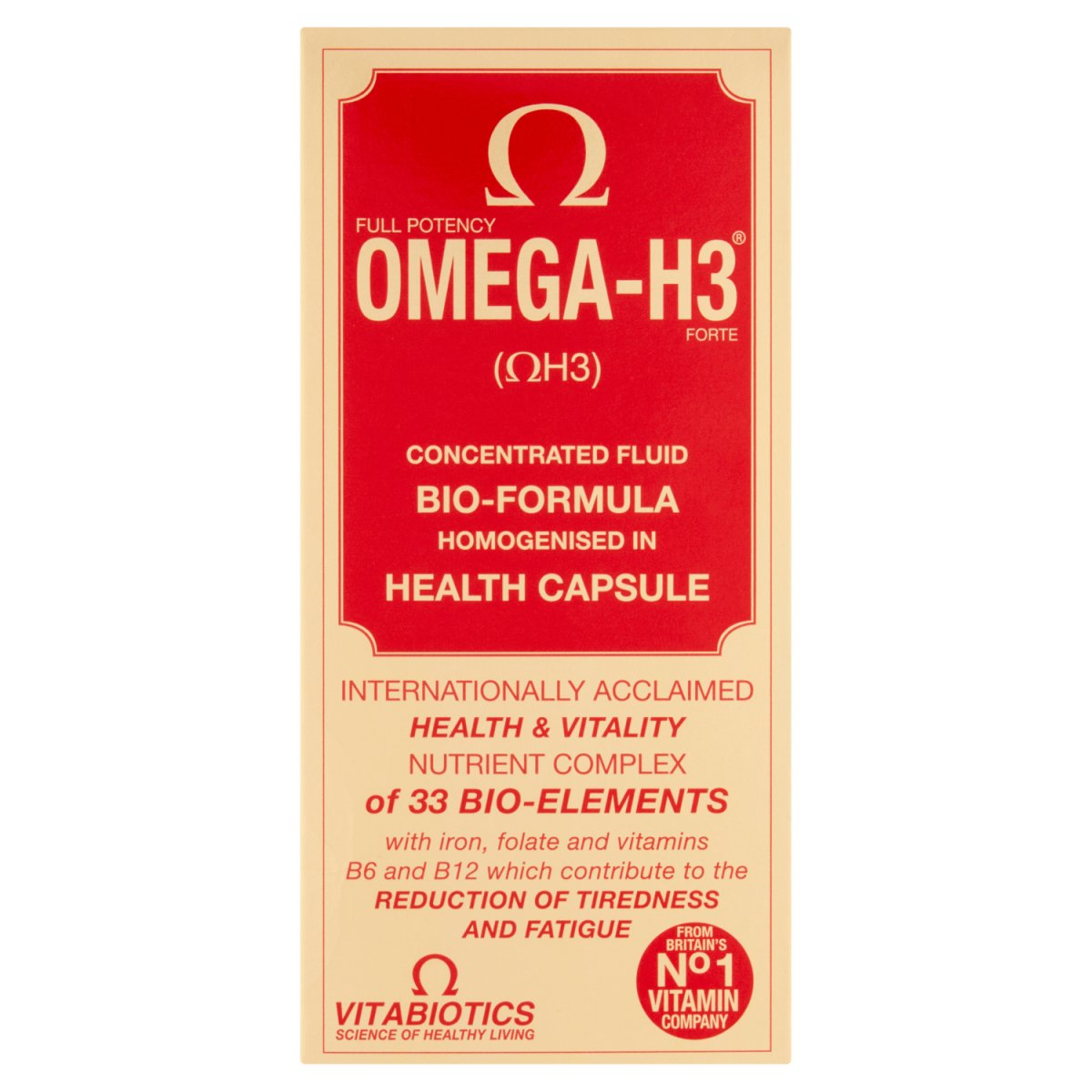 Omega-H3 M/Vit Mineral Caps 30 - Intamarque - Wholesale 5021265220175