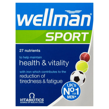 Vitabiotics Wellman Sport Tab - Intamarque - Wholesale 5021265223527