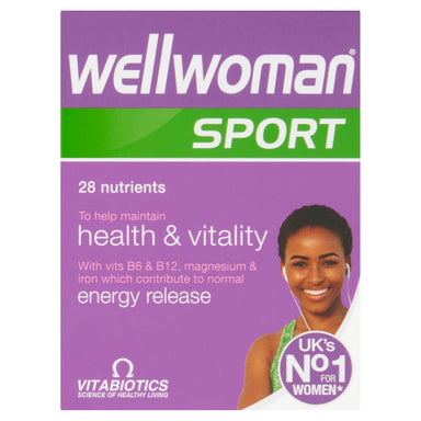 Wellwoman Sport & Fitness Tabs 30 - Intamarque - Wholesale 5021265243389