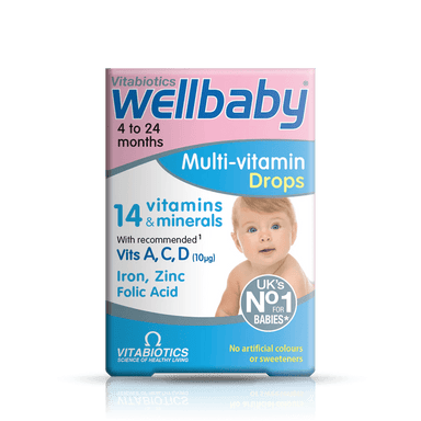 Wellbaby Multivitamin Drops 30Ml - Intamarque - Wholesale 502165245932