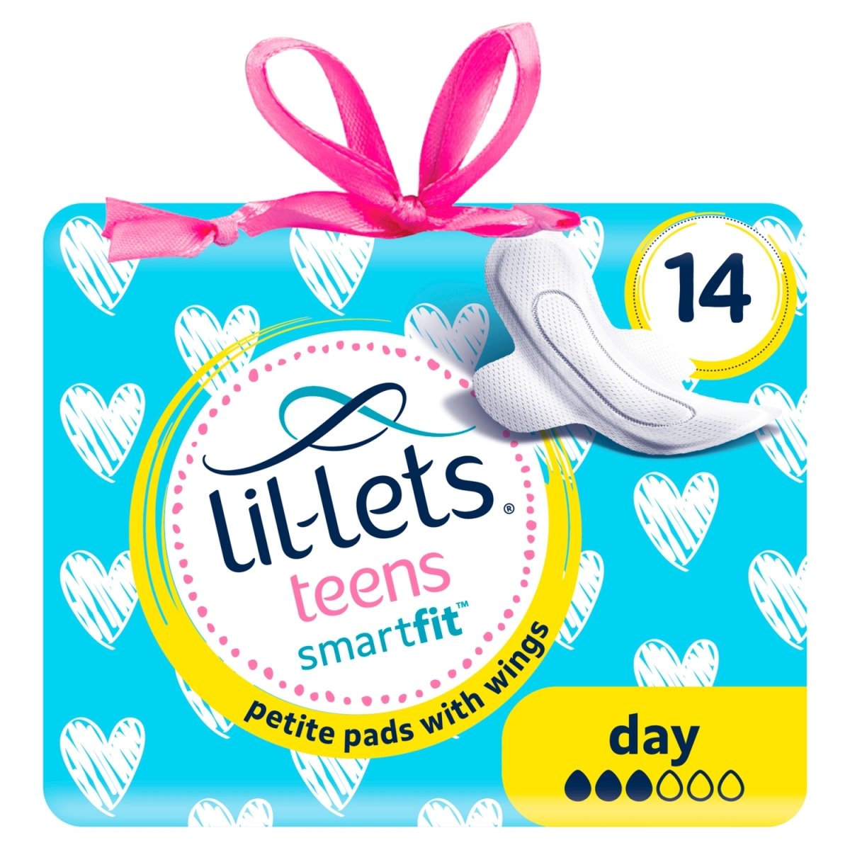 Lil-Lets Teen Towels Day - Intamarque 5025971102398