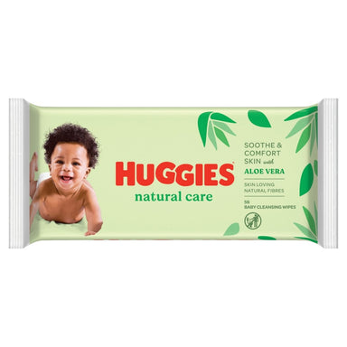 Huggies Baby Wipes New Natural Care - Intamarque 5029053550152