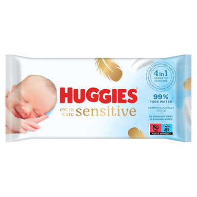 Huggies Baby Wipes 56s Extra Care - Intamarque - Wholesale 5029053568706