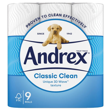 Andrex 9 Roll Classic Clean - Intamarque 5029053578231