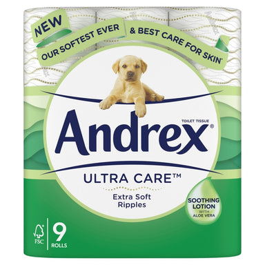Andrex 9 Roll Ultra Care - Intamarque 5029053581378