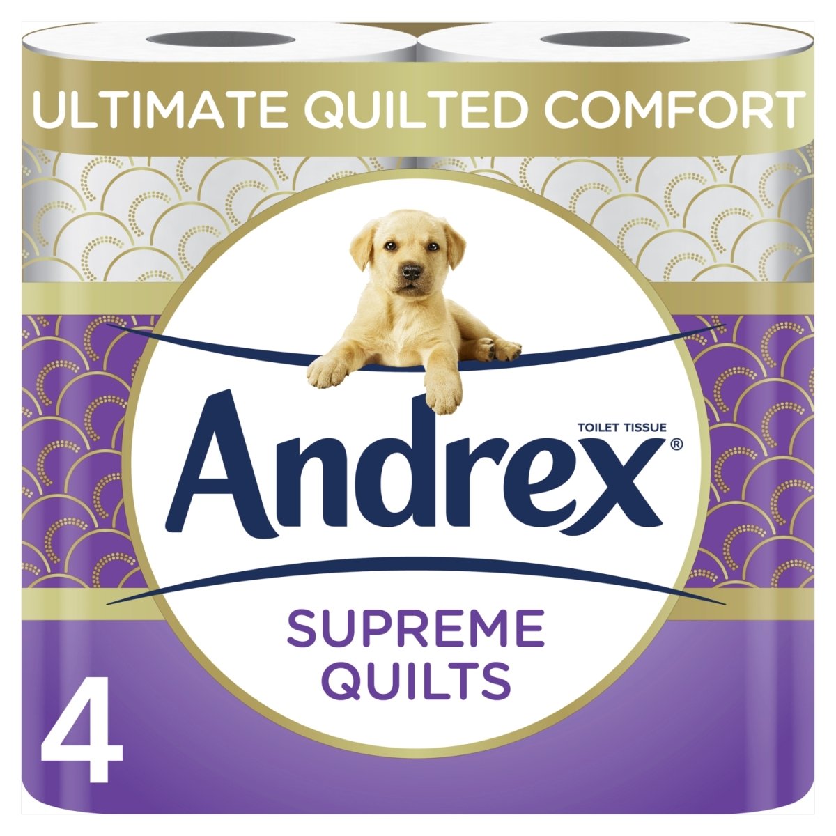 Andrex 4 Roll Supreme Quilts - Intamarque 5029053582115