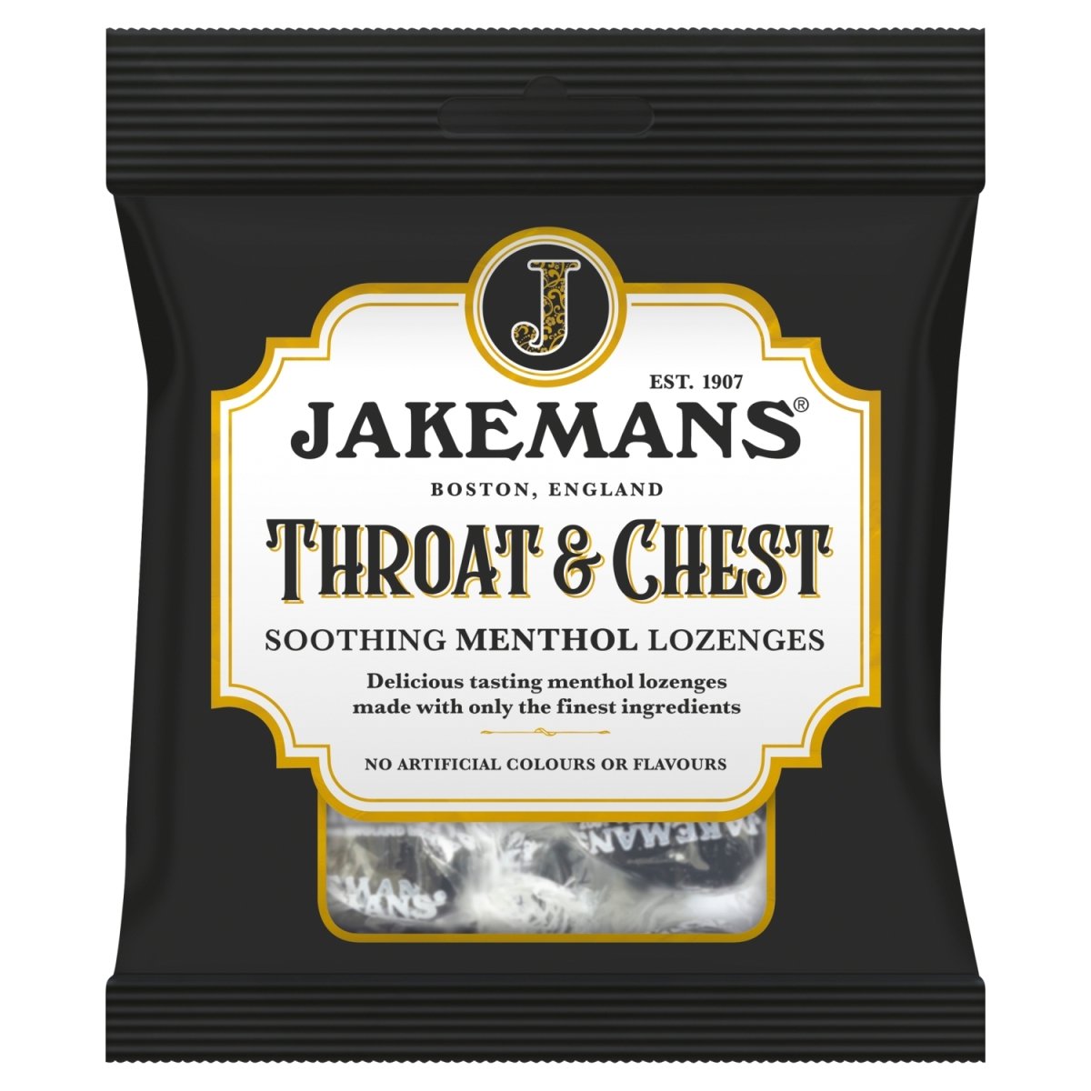 Jakemans Throat & Chest 73g 12 Pack - Intamarque 5030104005064