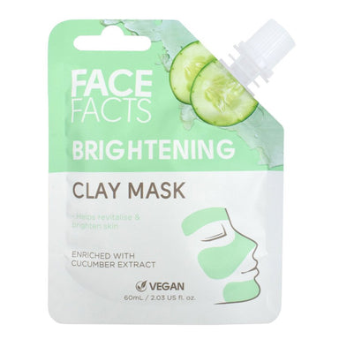 Face Facts Clay Mud Mask – Brightening - Intamarque - Wholesale 5031413918601