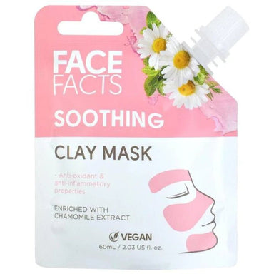 Face Facts Clay Mud Mask - Soothing - Intamarque - Wholesale 5031413918632