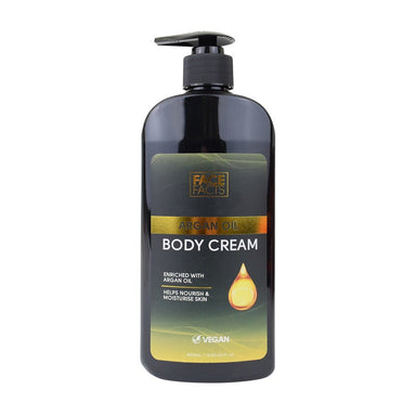 Face Facts Argan Oil Body Cream - Intamarque - Wholesale 5031413919394