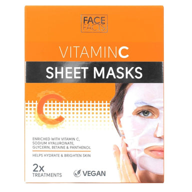 Face Facts Vitamin C Sheet Mask - Intamarque - Wholesale 5031413919554