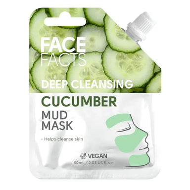 Face Facts Mud Mask - Cucumber - Intamarque - Wholesale 5031413919974