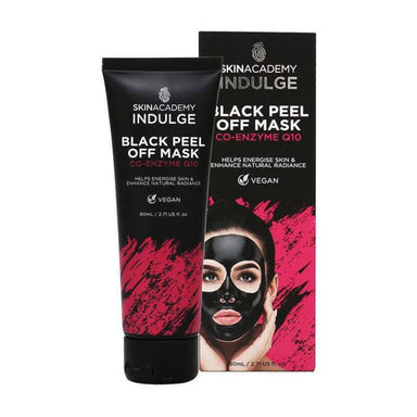 Skin Academy Indulge Black Peel off Mask - Co-Enzyme Q10 - Intamarque - Wholesale 5031413920420
