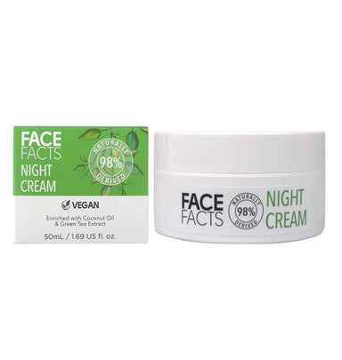 Face Facts 98% Natural Night Cream - Intamarque - Wholesale 5031413921984