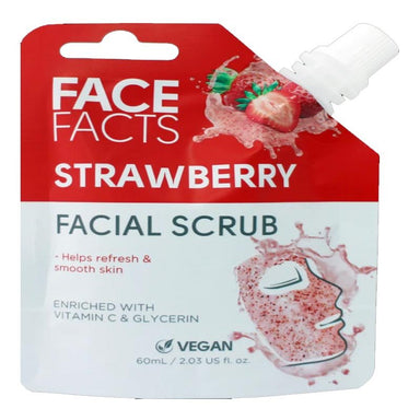 Face Facts Facial Scrub - Strawberry - Intamarque - Wholesale 5031413922813