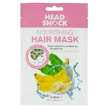 Head Shock Nourishing Printed Hair Sheet Mask – Banana - Intamarque - Wholesale 5031413923377