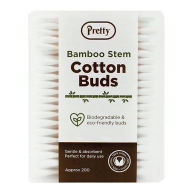 Pretty 200 Cotton Buds (Bamboo Stem) - Intamarque - Wholesale 5031413923667