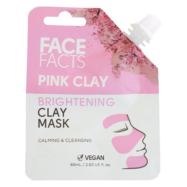 Face Facts Clay Mask - Pink - Intamarque - Wholesale 5031413927535