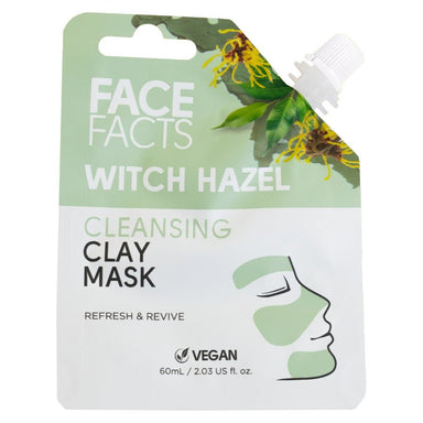 Face Facts Clay Mask - Witch Hazel - Intamarque - Wholesale 5031413927566