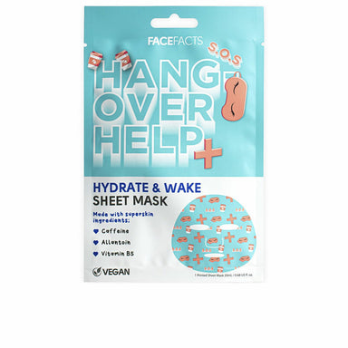 Face Facts Hangover Help Printed Sheet Mask - Intamarque - Wholesale 5031413928037