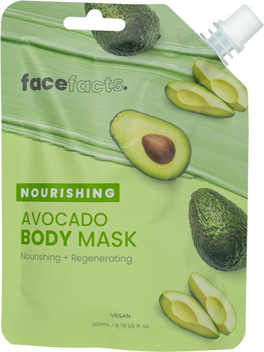 Face Facts Body Mud Mask - Nourishing Avocado - Intamarque - Wholesale 5031413928808