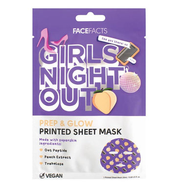 Face Facts Girls Night Out Printed Sheet Mask - Intamarque - Wholesale 5031413928839