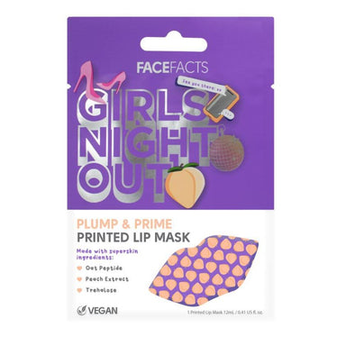 Face Facts Girls Night Out Printed Lip Mask - Intamarque - Wholesale 5031413928891