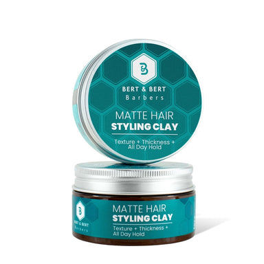 Bert & Bert Men's Matte Hair Styling Clay - Intamarque - Wholesale 5031413930962