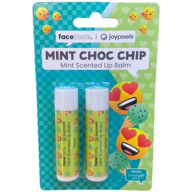 Face Facts Joypixels Lip Balms- Mint Choc Chip - Intamarque - Wholesale 5031413931631