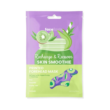 Face Facts Printed Forehead Mask- Skin Smoothie: Recharge & Recover - Intamarque - Wholesale 5031413933437
