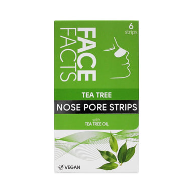Face Facts Nose Pore Strips - Tea Tree - Intamarque - Wholesale 5031413965476