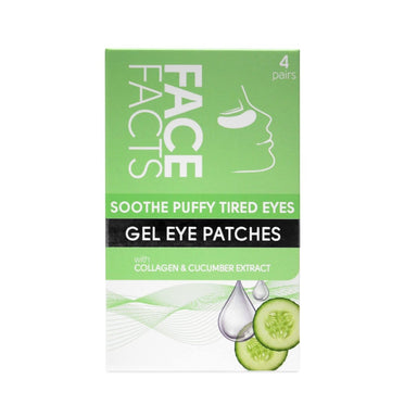 Face Facts Gel Eye Patches - Soothe Puffy Tired Eyes - Intamarque - Wholesale 5031413982138