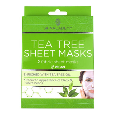 Skin Academy Sheet Mask - Tea Tree - Intamarque - Wholesale 5031413987751