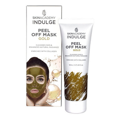 Skin Academy Indulge Peel Off Mask - Gold - Intamarque - Wholesale 5031413989984