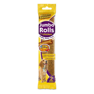 Munch Crunch Jumbo Rolls With Chicken 2Pk - Intamarque - Wholesale 5050375125155