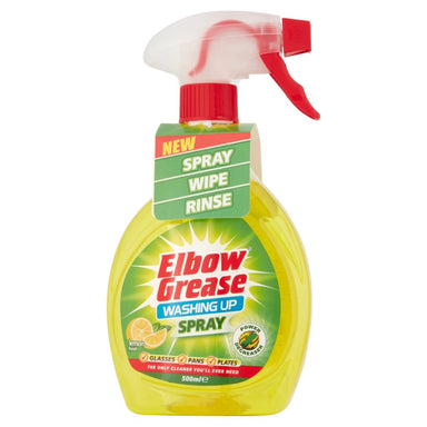 Elbow Grease Washing Up Spray Lemon 500ml - Intamarque - Wholesale 5053249255989