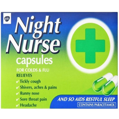 Night Nurse Capsules 10S (MED) - Intamarque - Wholesale 5054563062574
