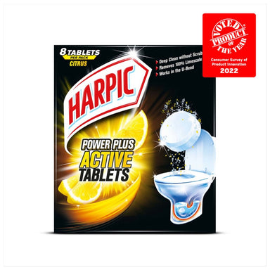 Harpic Power Plus Citrus Tablets 6x8’s - Intamarque - Wholesale 5059001003041