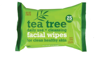 Xpel Tea Tree Facial Wipes Twin - Intamarque 5060120163387