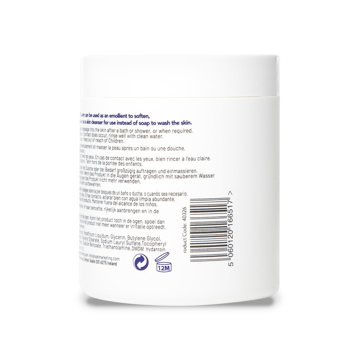 XBC Aqueous Cream Jar - Intamarque 5060120166517