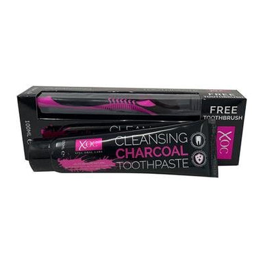 Charcoal Toothpaste with Free Toothbrush - Intamarque 5060120168115