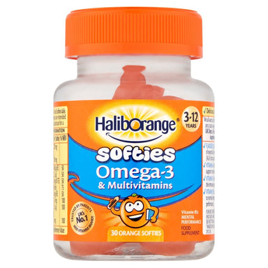 Haliborange Multivitamin Plus Omega 3 Softies - Intamarque - Wholesale 5060216564753
