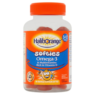 Haliborange Omega 3 60 Softies - Intamarque - Wholesale 5060216564784