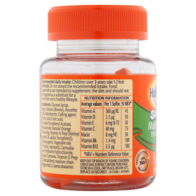 Halibrorange Multivitamin Orange 30 Softies - Intamarque - Wholesale 5060216564838