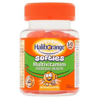 Halibrorange Multivitamin Orange 30 Softies - Intamarque - Wholesale 5060216564838