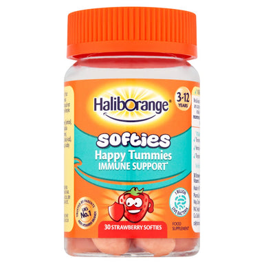 Haliborange Happy Tummies Strawberry 30 Softies - Intamarque - Wholesale 5060216565149