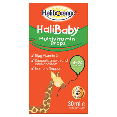 Haliborange Halibaby Oral Multivitamin Drops 30Ml - Intamarque - Wholesale 5060216565835