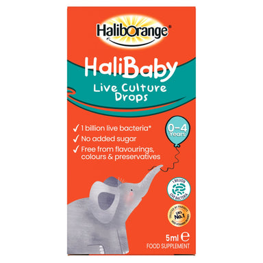 Haliborange Halibaby Oral Live Culture Drops 5Ml - Intamarque - Wholesale 5060216565842