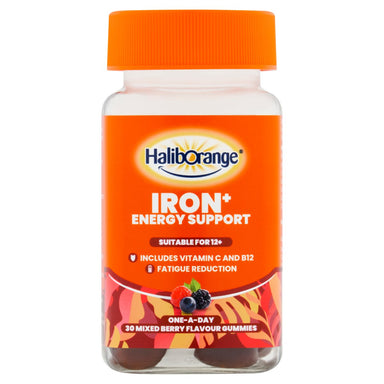Haliborange Iron+ Mixed Berry 30 Gummies - Intamarque - Wholesale 5060216565989